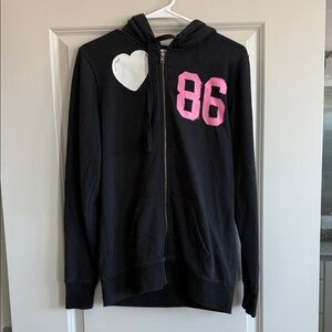 PINK Victoria's Secret Black Hoodie